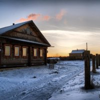 Зима в деревне :: Андрей Грибов