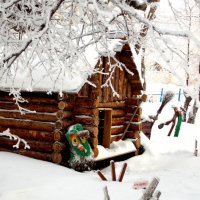 Избушка на курьих ножках :: Александра Ремезова