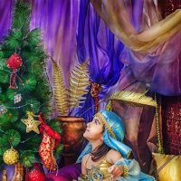 Детский новогодний фотопроект "Востояная сказка" :: Ольга Дровалева