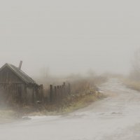Туман на околице :: Игорь Гришанин