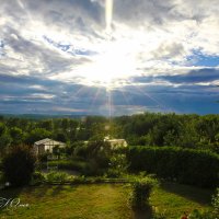 Вечер на даче :: Юлия Пахомова