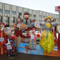 Конкурс масленичных кукол в Ярославле :: Ираида Мишурко
