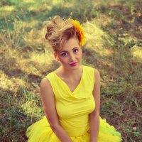 sunflower girl 2 :: Павел Генов