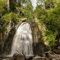 Водопад Корбу(Телецкое озеро) :: Жанна Мальцева