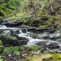 Водопад Сопит карпаты :: Владимир Хижко