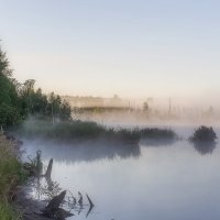 Утро на озере. :: Эдуард Пиолий