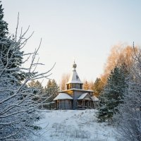 Зима на Светлояре :: Андрей Грибов