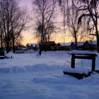 Вечер в деревне. :: Елизавета Успенская