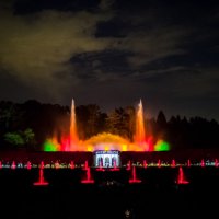Night Light and Fountain show at Longwood Gardens :: Vadim Raskin