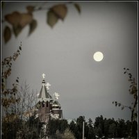 Храм под луной :: Василий Хорошев