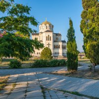 Владимирский собор — православный храм на территории Херсонеса Таврического. Крым. Севастополь. :: Ирина Руденко