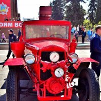 Старая пожарная машина. :: Ирина 
