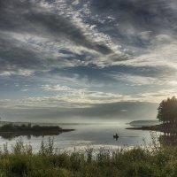 Утро на озере. :: Валерий Молоток