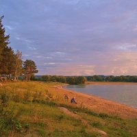 "гаснет луч пурпурного заката..." :: Галина Флора