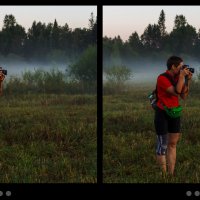 Стерео-фотография «Фотографируем туман» :: Михаил Ермаков
