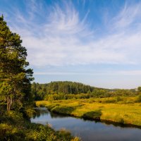 Утро река :: Анатолий 