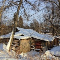 Избушка-сараюшка. :: Наталья Соколова