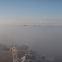 туман над городом :: Светлана Бикбулатова