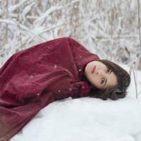 на снегу :: Карина Клочкова