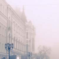 Туманная прогулка :: Юрий Лебедев