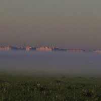 город в тумане :: Вадим Виловатый