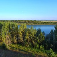 На реке под вечер. :: Владимир Михайлович Дадочкин