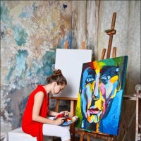 In the artist's Studio :: Tatiana Kretova