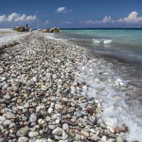 Берег Эгейского  моря (Теологос) :: Василий Аникеев