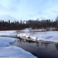 Зимняя река 2 :: Дмитрий Шилин