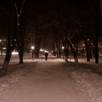 Зимние фото ночной С-Буды :: Сергей Дудников