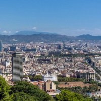 Вид на Барселону с горы Монтжуик. :: Надежда 