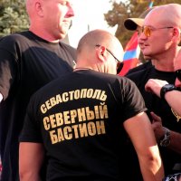 На предвыборном митинге в Севастополе :: Елена Даньшина