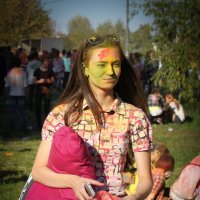 flash mob Holi :: Надежда Динчич