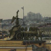 Колесница арки Главного штаба СПб :: Сергей Глотов