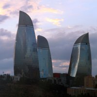 Башни Пламени в Баку :: Алла ZALLA