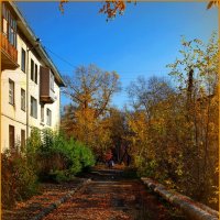 Осень в городе. :: Владимир Михайлович Дадочкин