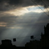 Небо над Москвой :: Sergey Vedyashkin