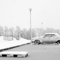 По первому снегу :: Евгений Нисковских