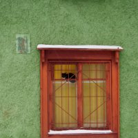 Black cat in the window :: Алиса Лыжко