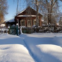 жила-была избушка... :: Виктория Колпакова