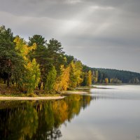 этот сентябрь. вечерний Бузим :: Sergey Yatmasov