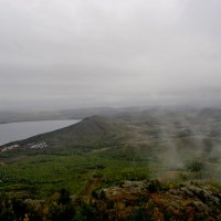Уральские горы.Туман. :: Марина Воробьёва