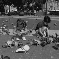 дети и голуби :: Тамара Бердыева
