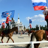 лихие джигиты на вднх :: Олег Лукьянов