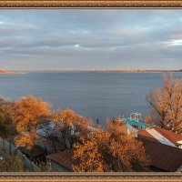 осенним вечером на Волге :: Андрей ЕВСЕЕВ