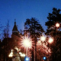 Вечер, улица, фонари :: Василий Хорошев