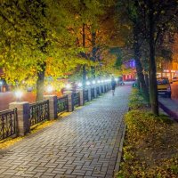 Ночь, улица, фонари, девушка.. :: Павел Кухоренко