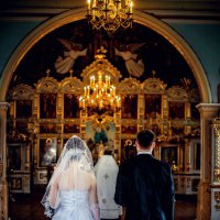 Венчание Виктора и Юлии :: Нина Трушкова