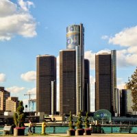 Detroit. GM buildings. :: Andy Zav