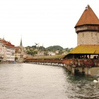 Люцерн, мост 12 века, Швейцария :: Дарья Лихтар